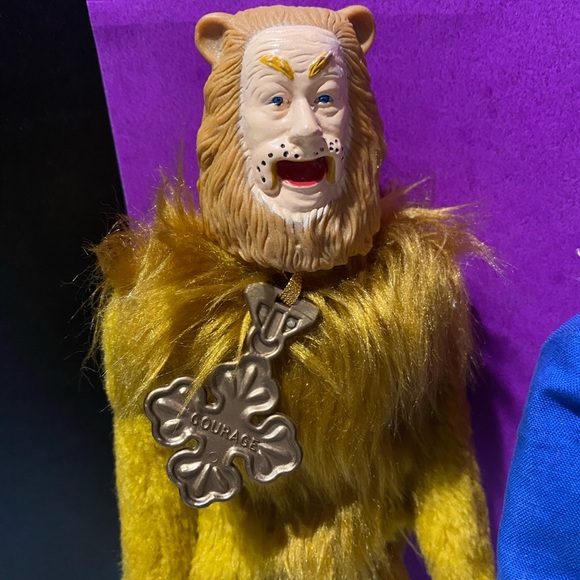 WIZARD OF OZ VINTAGE 1980s & 1990s COLLECTABLE POSABLE DOLL BUNDLE  OF 4  11.5” - Picture 9 of 16